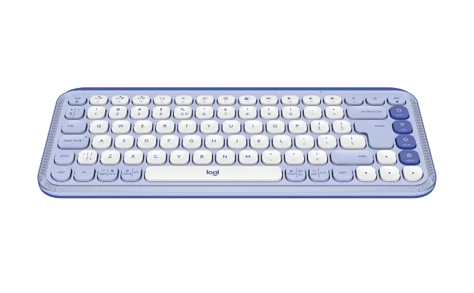 Logitech Pop Icon Keys - Lilac - US INT'L - BT - N/A - INTNL-973