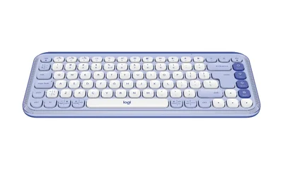 Logitech Pop Icon Keys - Lilac - US INT'L - BT - N/A - INTNL-973