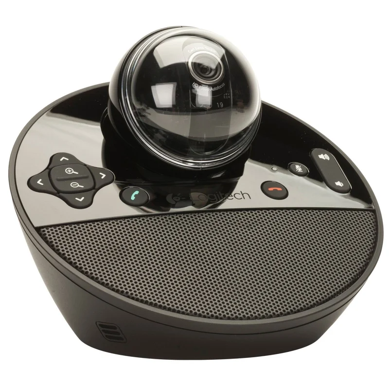 Logitech BCC950 AIO ConferenceCam, Full HD, Up To 4 Seats, Remote Control, Black