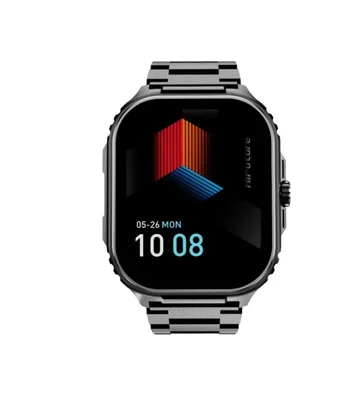 HiFuture Ultra 3 Pro Black, 2.04" IPS, 368x448, Bluetooth Call, IP68 Waterproof, 24/7 True Heart Rate & Blood Oxygen Sensor, Up to 7 days daily use, 100+ Sports Mode