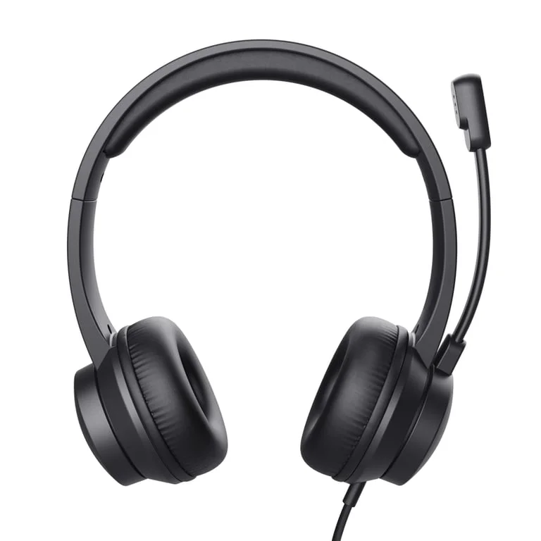 Слушалки TRUST Ayda PC, с микрофон, жични, 3.5 mm, Overhead, черни