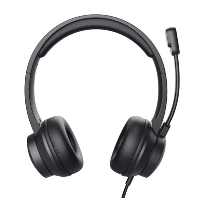 Слушалки TRUST Ayda PC, с микрофон, жични, 3.5 mm, Overhead, черни