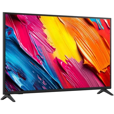 LG 43QNED70A6A, 43" 4K QNED HDR Smart TV, 3840x2160, DVB-T2/C/S2, Alpha 7 AI Processor, HDR10 / HLG, webOS 25 ThinQ, VRR / ALLM / HGiG, 4K Upscaling, WiFi 5, Voice ID, Bluetooth 5.0, AirPlay 2, LAN, CI, HDMI, SPDIF, Google Cast, 2 pole Stand