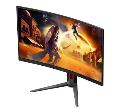 AOC CQ27G4Z2, 27" Curved 1500R, Fast VA, WLED, 2560x1440@260Hz (OC, Native 240Hz), 1ms GtG, 0.5ms MPRT, 400cd m/2, 3000:1, 80M:1 DCR, Adaptive Sync, FlickerFree, Anti-Blue Light, Tilt, Height Adjust, Swivel, 2xHDMI, DP