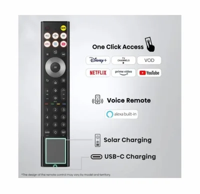 Hisense 75"U7S Pro, 4K Ultra HD 3840x2160, ULED, FALD, Quantum Dot, 165Hz, IPS, HDR 10+, HLG, Dolby Vision IQ, Dolby Atmos, Smart TV, WiFi 5GHz, WiFi Direct, BT, Anyview Cast,light sensor,Solar Powered Remote, 4xHDMI, 2xUSB, LAN, CI+, DVB-T2/C/S2, Black