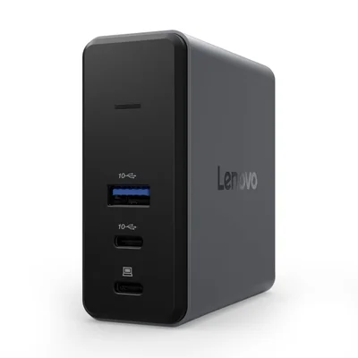 Докинг станция Lenovo GaN Powered X9 40BD0065EU с USB-C, HDMI, 60W, сив