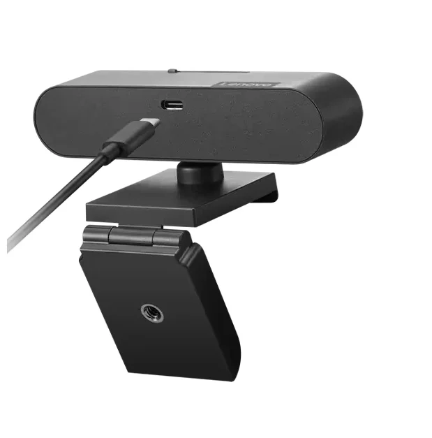 Уеб камера Lenovo Performance FHD 4XC1D66055 Full HD, пан-наклон, стерео микрофони, USB-C, черен