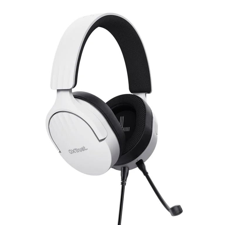 Геймърски слушалки TRUST GXT489 Fayzo, бели