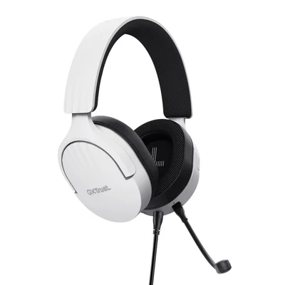 Геймърски слушалки TRUST GXT489 Fayzo, бели
