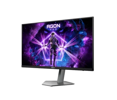 AOC AG276UZD, 26.5" QD-OLED, 3840x2160@240Hz, 0.03ms GtG, 1000cd m/2, 1.500.000:1, 80M:1 DCR, Adaptive Sync, FlickerFree, LowBlue Mode, 5Wx2, Tilt, Height Adjust, Pivot, Swivel, 2xHDMI, DP, USB hub, KVM