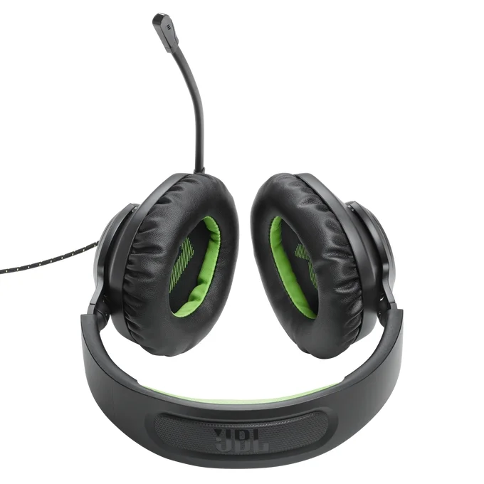 JBL QUANTUM 100X Console Wired over-ear gaming headset with a detachable mic