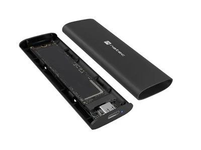 Natec External SSD Enclosure Rhino M.2 NVME Lite USB-C 3.1 GEN 2 Aluminium