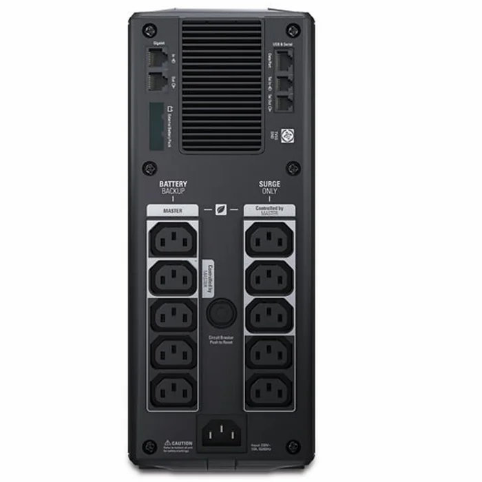 UPS APC Back-UPS RS Pro 1500VA 230V + APC Network UPS 12Vdc 3A, Литиева батерия