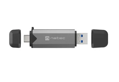 Четец за карти памет Natec Scarab 3 USB-C/USB-A 3.2 Gen 1