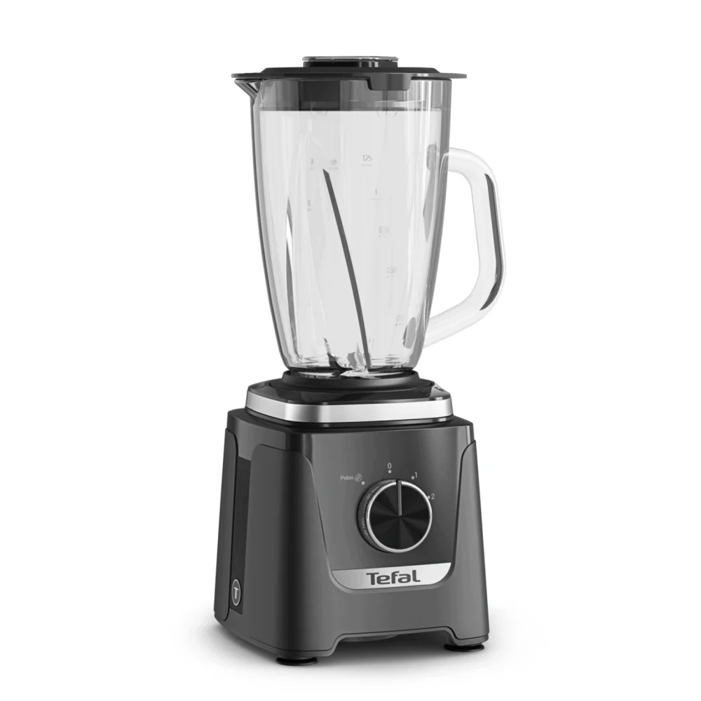 Настолен блендер Tefal – BL5958F0, 800W, стъклена кана, 2 скорости, черен