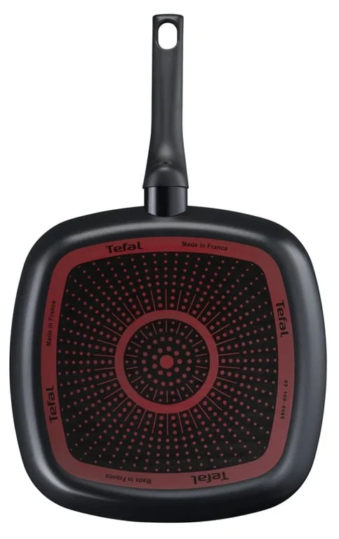 Грил тиган Tefal Simply Clean B5674053 26x26 см, незалепващо покритие, Thermo-Spot, черен