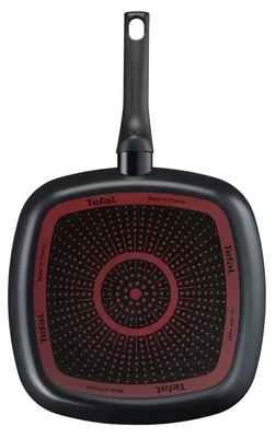 Грил тиган Tefal Simply Clean B5674053 26x26 см, незалепващо покритие, Thermo-Spot, черен