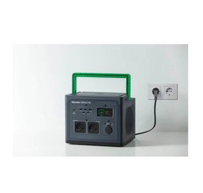 Преносима електроцентрала APC OffGrid Power Station 730 PPS730-GR 738Wh литиева батерия, 2x Schuko, синусоида, черен/зелен