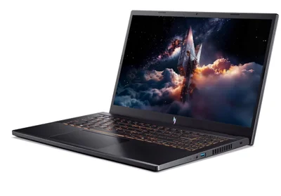 Acer Nitro V 15, ANV15-52-59ZT, Intel Core i5-13420H (8C/12T, up to 4.7GHz, 12MB), 15.6" FHD IPS (1920x1080), 165Hz, 16GB DDR5 (1 Slot free), 512GB PCIe NVMe SSD, NVIDIA GeForce RTX 3050 6GB GDDR6, Wi-Fi AX, BT 5.2, HD Cam, KB Backlight, No OS, Obsidian
