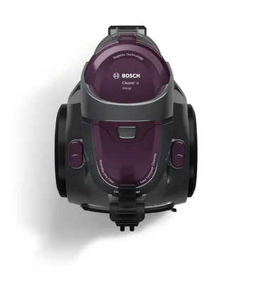 Bosch BGC05AAA1, Vacuum Cleaner, 700 W, Bagless type, 1.5 L, 78 dB(A), Energy efficiency class A, purple/stone gray