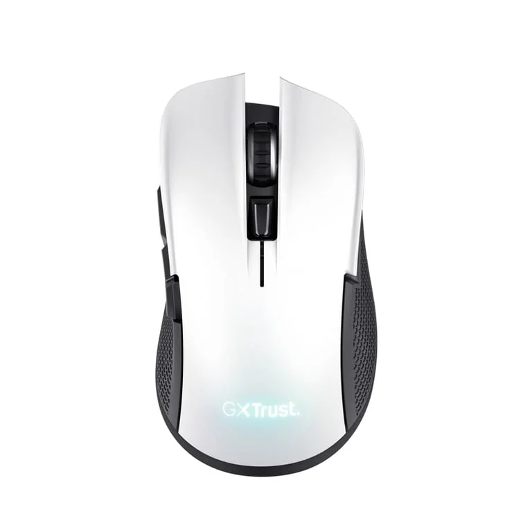 Геймърска мишка TRUST GXT 923 Ybar Wireless RGB, 7200 dpi, бяла