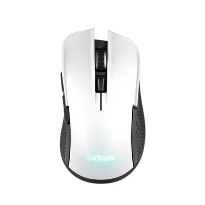 Геймърска мишка TRUST GXT 923 Ybar Wireless RGB, 7200 dpi, бяла