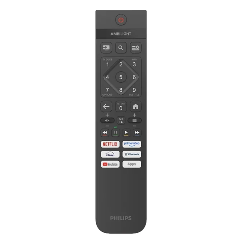 Philips 55PQS8501/12, 55'' 4K UHD QLED (3840x2160), DVB-T/T2/T2-HD/C/S/S2, 60Hz, 3 sided Ambilight, Pixel Precise UHD, HDR10, HLG, Titan OS , 3*HDMI, 2*USB, WiFi 802.11ac, EasyLink 3.0, 12W RMS, Black