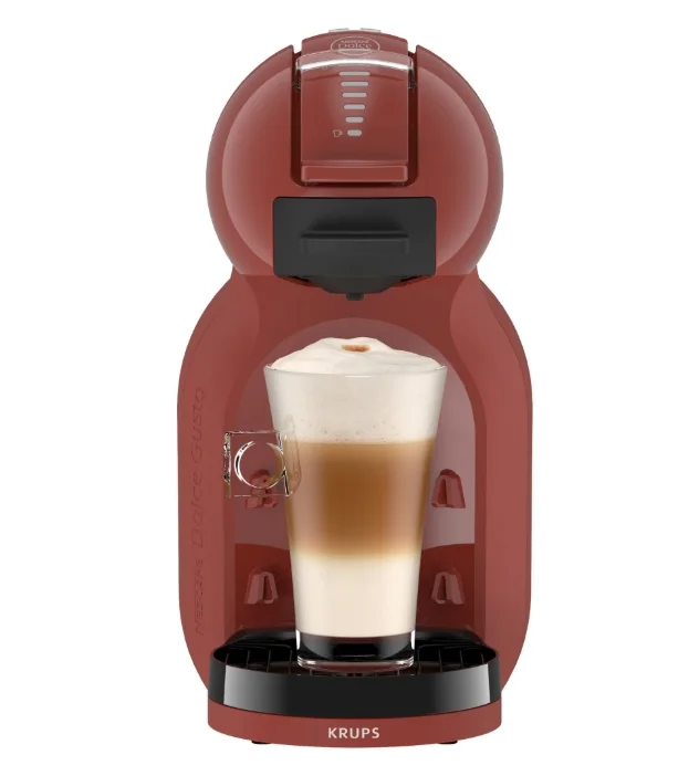 Кафемашина KRUPS – KP1435F0 Mini Me 2, капсулна, 15 bar, 1600W, 0.8L, червена