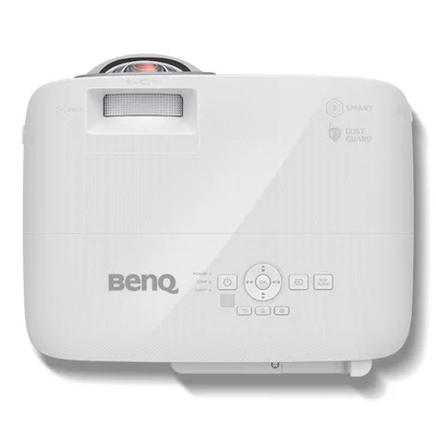 BenQ EW800ST, Short Throw, Wireless Android-based Smart Projector, DLP, WXGA (1280x800), 16:10, 3300 Lumens, 20000:1, Speaker 2W, USB Reader for PC-Less Presentations, Built-in Firefox, LAN, BT 4.0, Dual Band WiFi, 3D, Lamp 200W, up to 15000 hrs, White