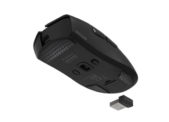 Fury Gaming Mouse Zircon 880 Wireless 12000 dpi,  Black