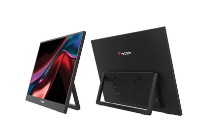 Монитор Verbatim LIGHT 15.6" Full HD IPS, преносим, черен