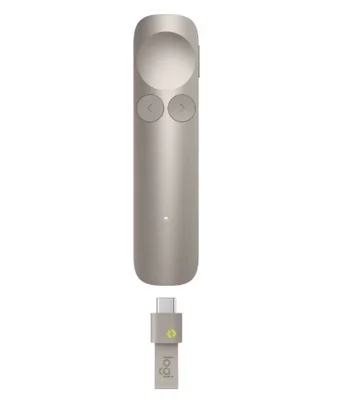 Безжичен презентер Logitech Spotlight 2 Sand