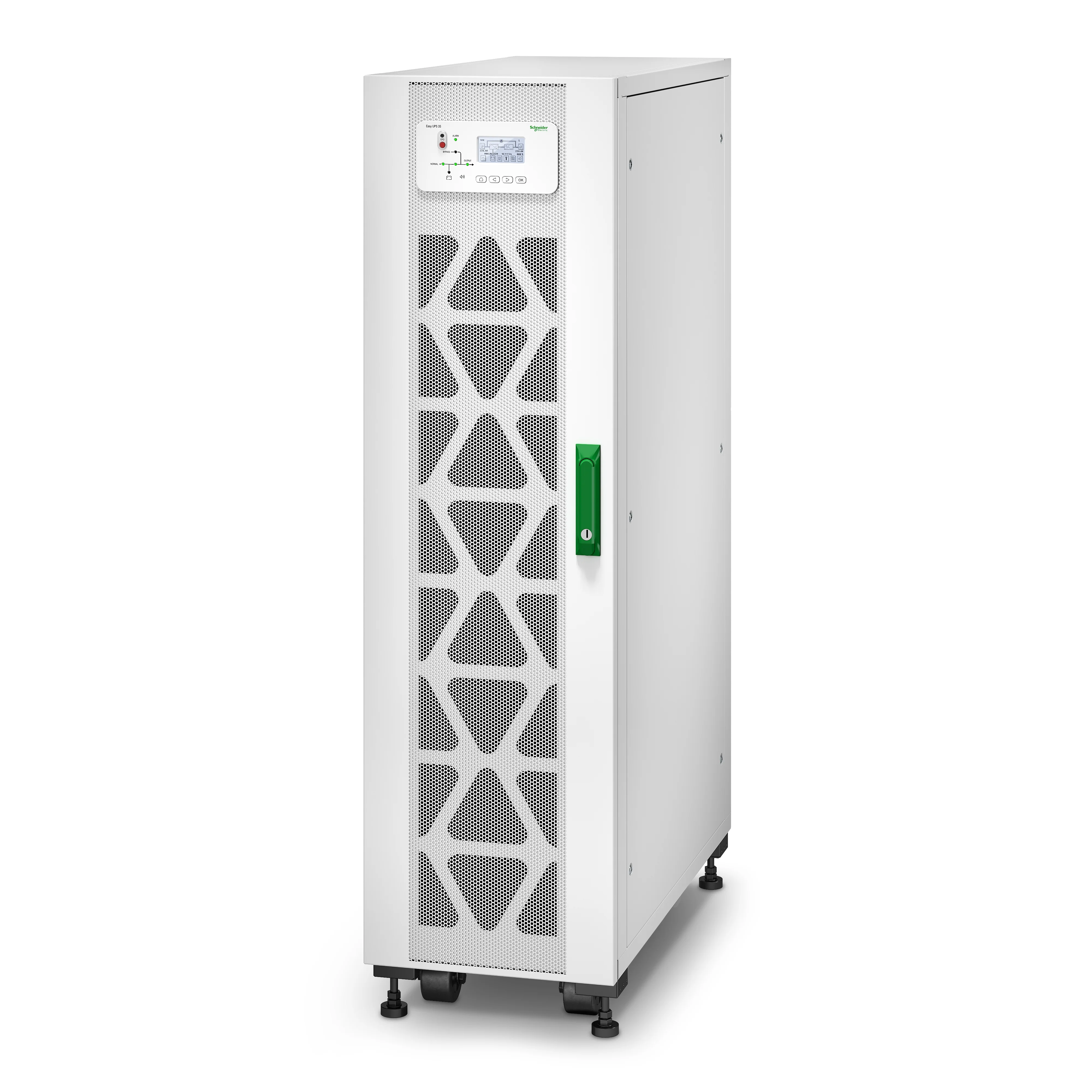 APC Easy UPS 3S 20 kVA 400V 3:3 UPS, 2 internal 7Ah modular battery strings, expandable to 3