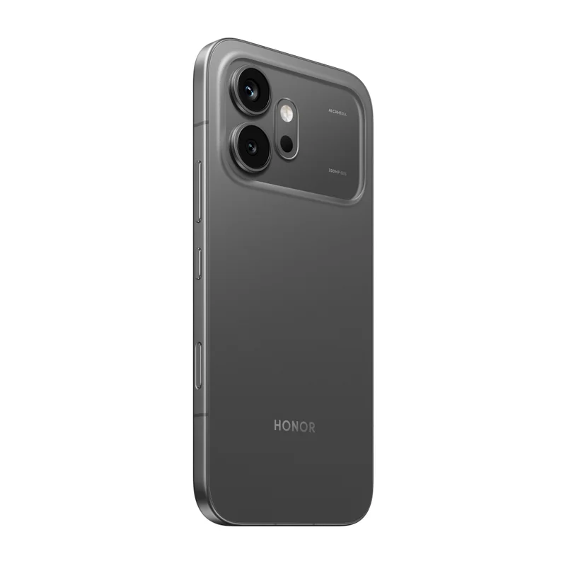 Honor 600 256GB Black, 6.57" 120Hz Amoled straight display, 2728x1264, Qualcomm Snapdragon 7 Gen 4 (1x2.8GHz+4x2.4GHz+3x 1.8GHz), 8GB, 256GB, 200+12MP/50MP, 6400mAh, Google Gemini,FPT, BT, USB Type-C,Android 16,  AI - powered MagicOS