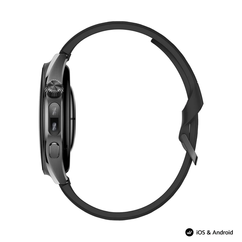 Huawei Watch 6, Niz-L19F, Black, 46.4 mm, 1.5-inch LTPO OLED color screen, 2.4GHz, BT5.0 and BR+BLE, 64GB; RAM 2GB, 4G LTE FDD, NFC, IP68, IP69, 5ATM, 40-meter diving grade waterproof,  4.5  days, 867 mAh + Huawei FreeBuds 7i Conch-T010 White