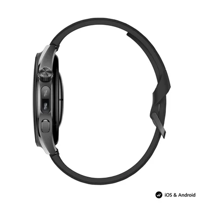 Huawei Watch 6, Niz-L19F, Black, 46.4 mm, 1.5-inch LTPO OLED color screen, 2.4GHz, BT5.0 and BR+BLE, 64GB; RAM 2GB, 4G LTE FDD, NFC, IP68, IP69, 5ATM, 40-meter diving grade waterproof,  4.5  days, 867 mAh + Huawei FreeBuds 7i Conch-T010 White