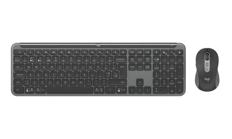 Комплект клавиатура и мишка Logitech Signature Slim Combo MK950 Graphite US International
