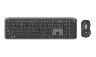 Комплект клавиатура и мишка Logitech Signature Slim Combo MK950 Graphite US International