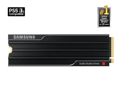 SSD диск Samsung 9100 PRO 4TB M.2 PCIe 5.0 NVMe с охладител