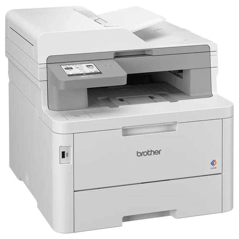 Многофункционално устройство Brother MFC-L8390CDWYJ1, цветен LED, 4-в-1, Wi-Fi, NFC, 30 стр./мин.