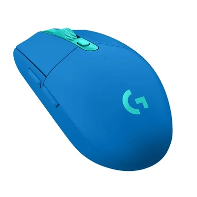 Гейминг мишка Logitech – G305 LIGHTSPEED, безжична, 12000 dpi, 6 бутона, синя