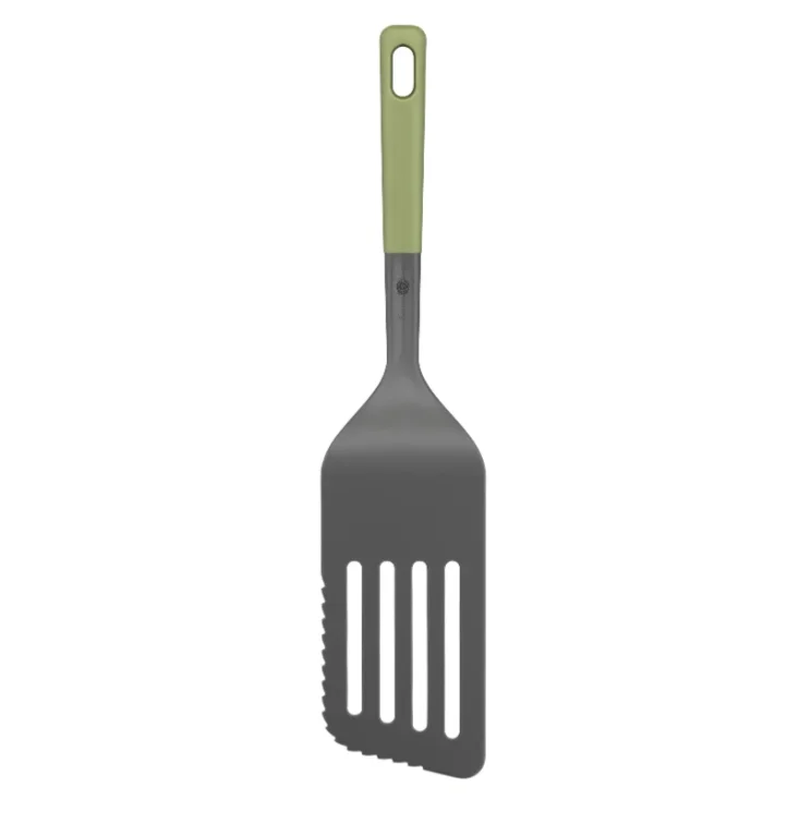 Комплект кухненски прибори Tefal K279S555 Essential 2-в-1, 5 части, пластмаса, зелен