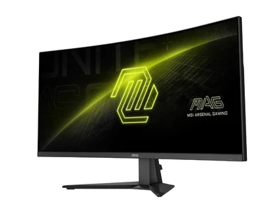MSI MAG 346CQ, 34", 1ms, 180Hz, Rapid VA, 3440 x 1440 (UWQHD), 21:9, CURVE 1500R, AMD FreeSync Premium, 75% DCI-P3, AG, HDR Ready, 300 nits, 4000:1, DCR 100M:1, DP(1.4a), 2xHDMI 2.0b, Tilt, VESA, Black, 6.3kg