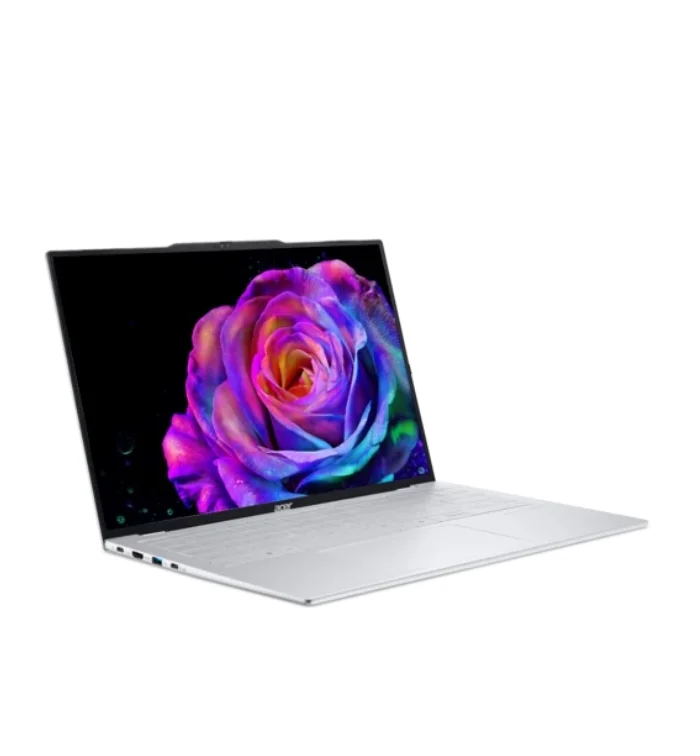 Лаптоп Acer Swift Air 16 SFA16-61M-R3XW 16" WUXGA OLED, AMD Ryzen AI 7 350, 16GB RAM, 1TB SSD, AMD Radeon 860M, Windows 11 Home, Silver