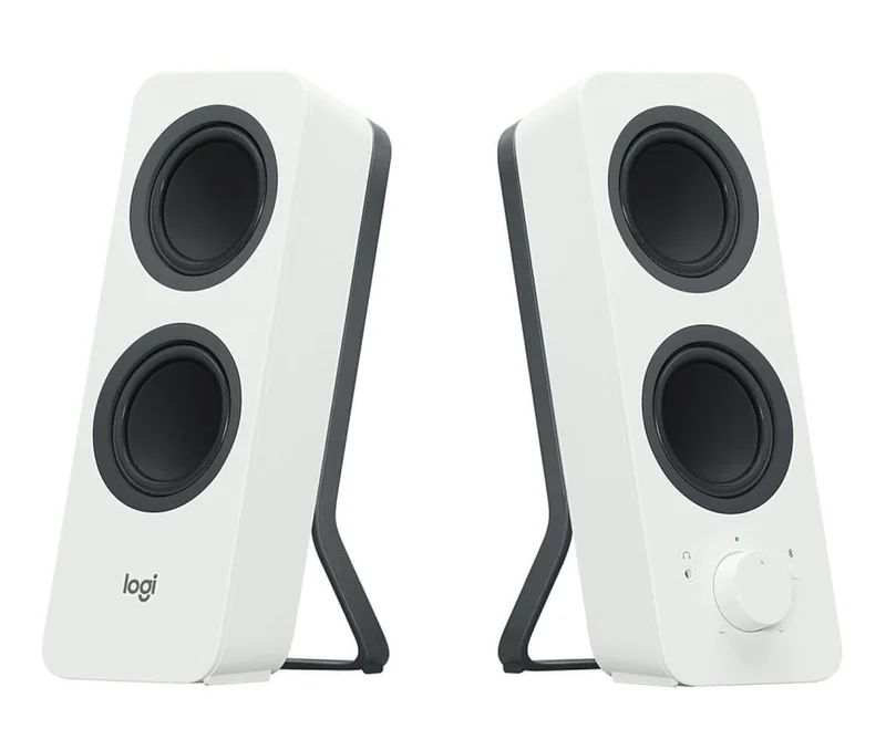 Logitech Z207 Bluetooth Computer Speakers - White