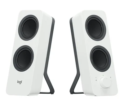 Logitech Z207 Bluetooth Computer Speakers - White