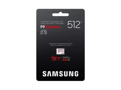 Карта памет Samsung 512GB microSD P9 Express UHS-I U3 V30 A1