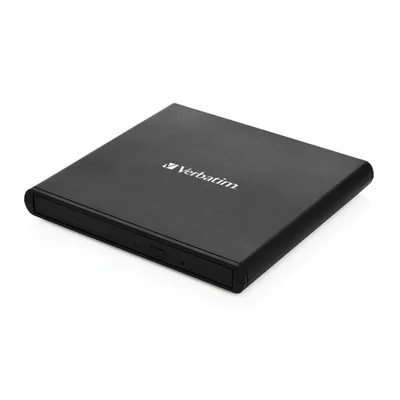 Външен DVD записвач Verbatim Mobile DVD-RW USB 2.0 Черен (Light Version)