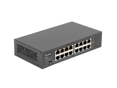 Lanberg switch rsge-16 16x 1GB gigabit ethernet unmanaged rack 10"/19"