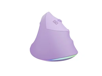 Natec Vertical Mouse Crake 2 Pro 12800DPI Optical Pure Lavander